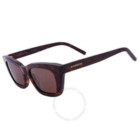 givenchy gv40015u|Givenchy Brown Cat Eye Ladies Sunglasses GV40015U 52E 53.